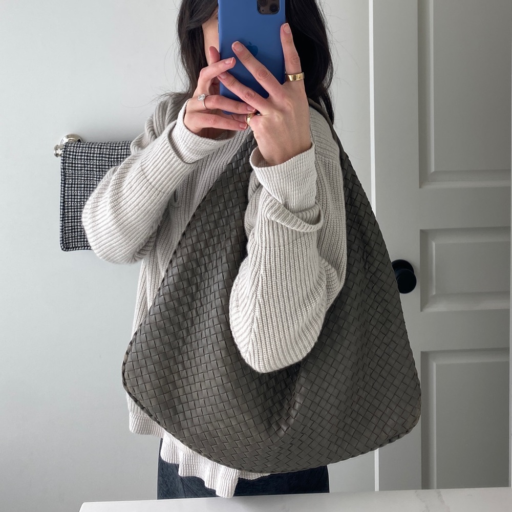 Bottega Veneta Brown Woven Leather Bag - Picture 10 of 16